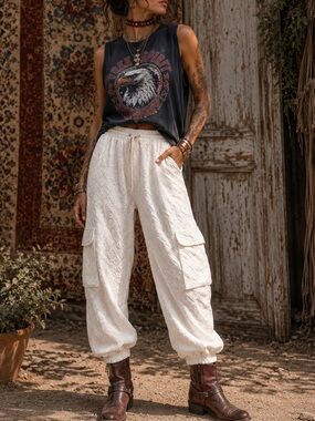 NWOT | JADED GYPSY | Diamond in the Rough Joggers | size S/M